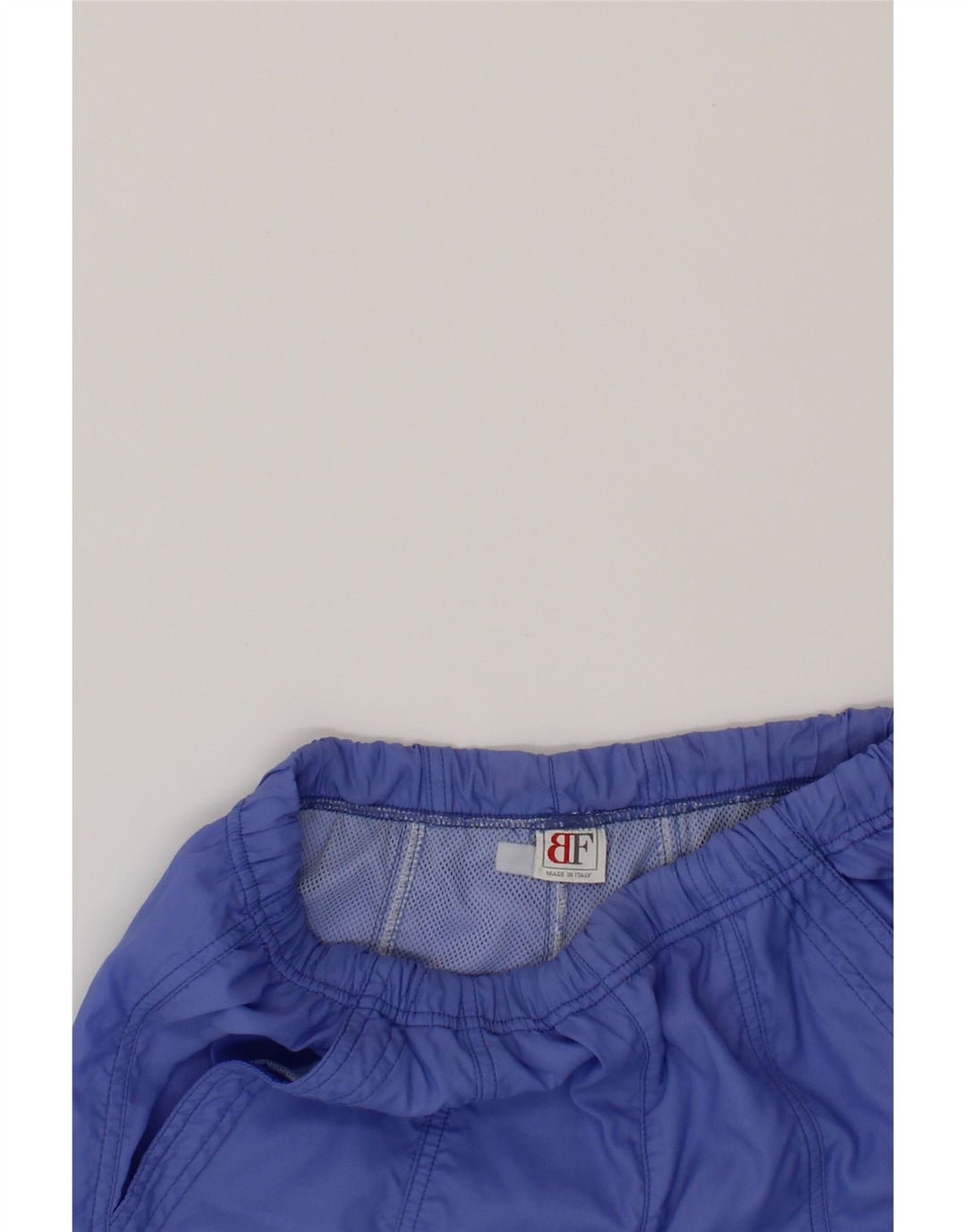 BELFE Womens Tracksuit Trousers Joggers IT 46 Large  Blue Colourblock Vintage Belfe and Second-Hand Belfe from Messina Hembry 