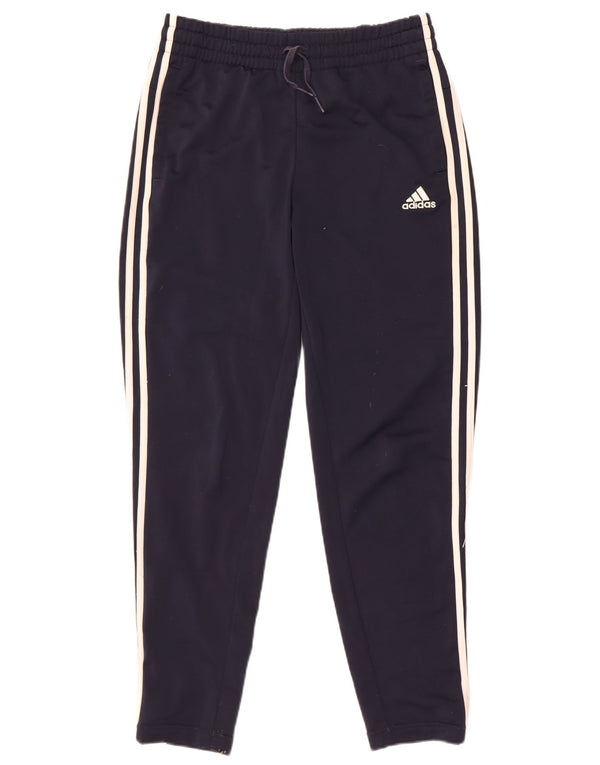 Γυναικεία αθλητική φόρμα Adidas Παντελόνι UK 8/10 Small Navy Blue Polyester