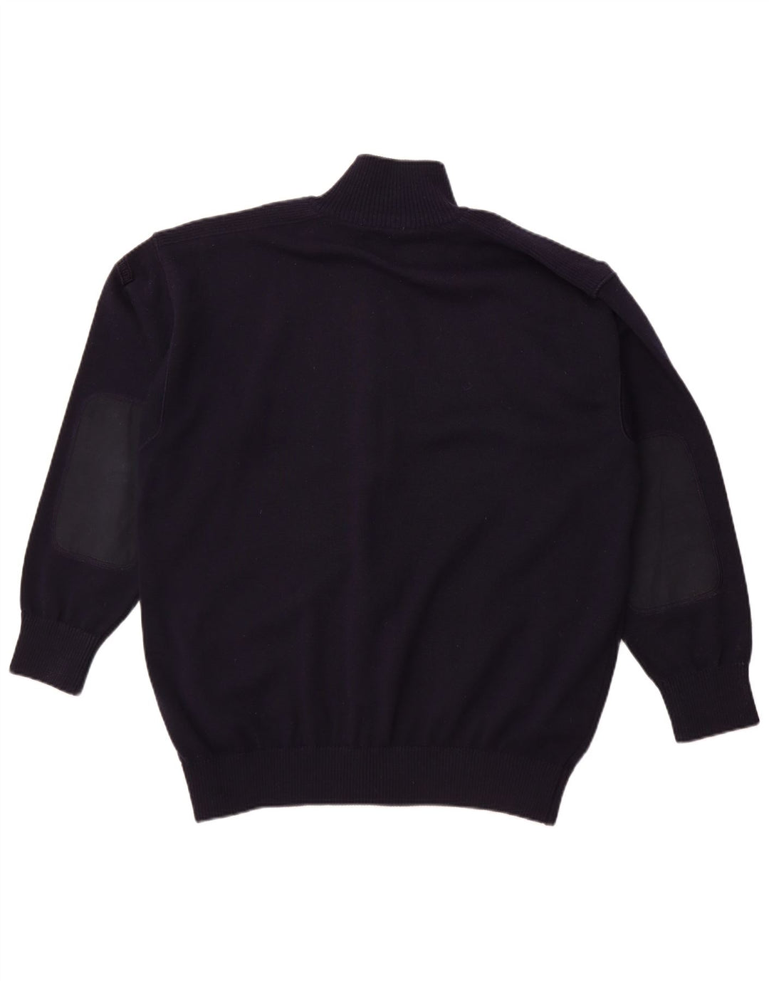ΜΠΛΕ DRAKE Ανδρικό πουλόβερ ζακέτα XL Μαλλί Navy Blue