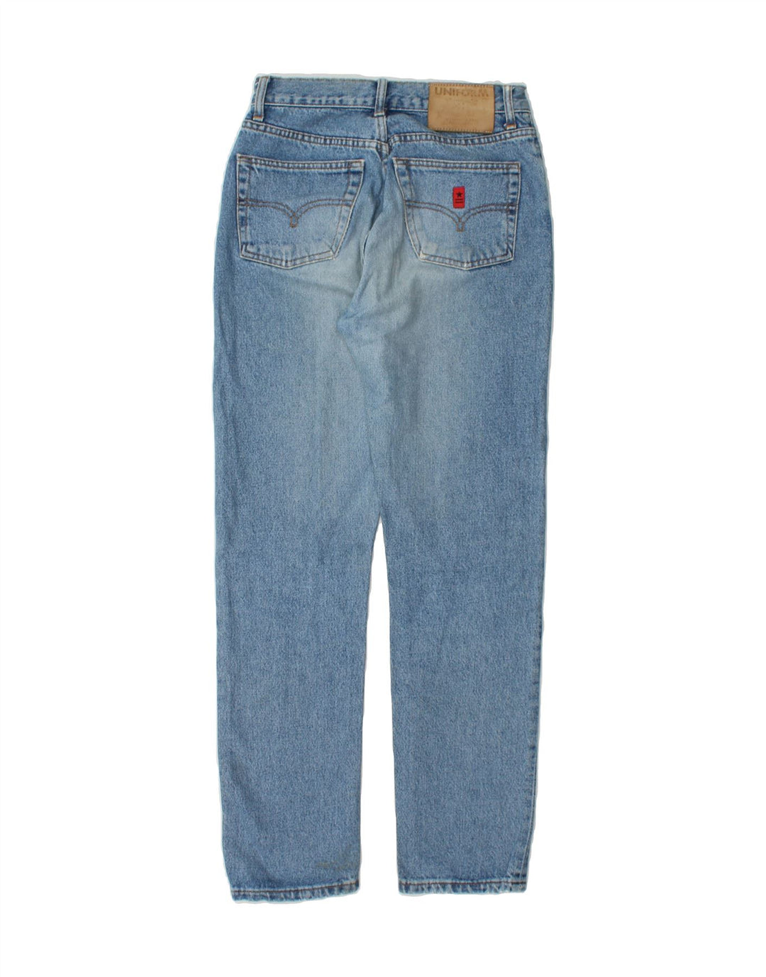 UNIFORM Womens Slim Jeans W28 L28 Blue Cotton Vintage Uniform and Second-Hand Uniform from Messina Hembry 
