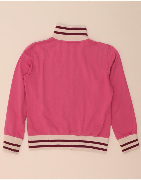 Γυναικεία φόρμα γραφικών Diadora Top Jacket UK 10 Small Pink Colourblock