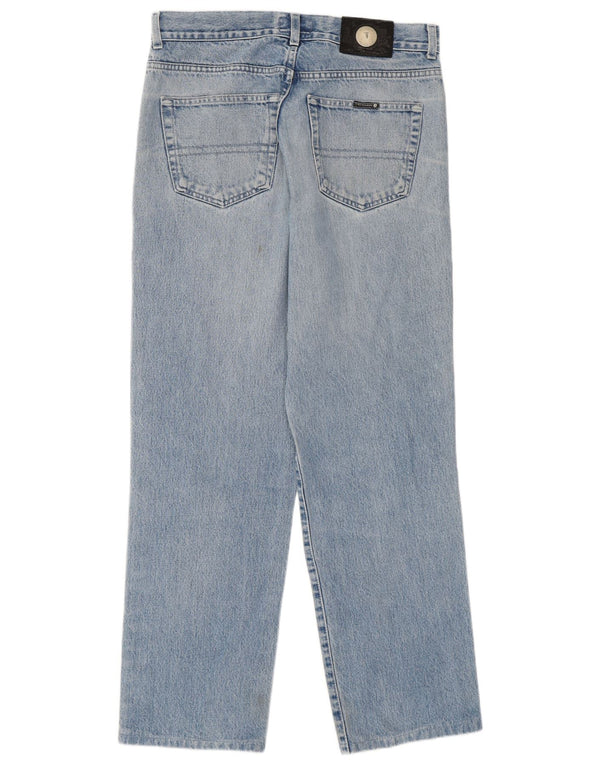 Ανδρικό τζιν Trussardi ίσιο W33 L29 Μπλε βαμβακερό