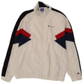 CHAMPION Ανδρική φόρμα φόρμας γραφικών Top Jacket XL White Colourblock Polyamide