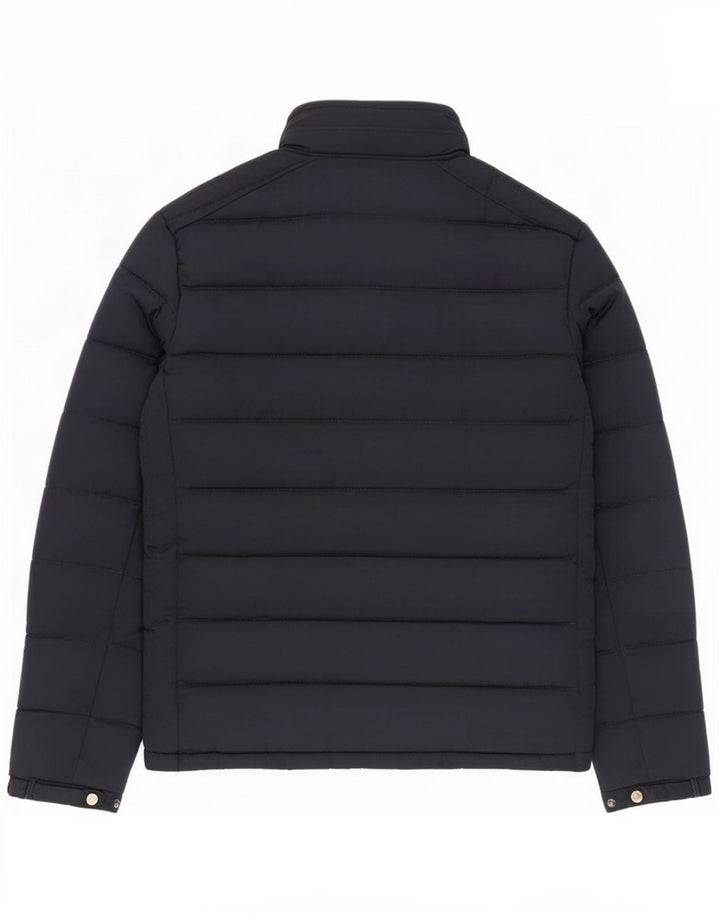 Zara Ανδρικό μπουφάν με κουκούλα UK 38 Medium Navy Blue