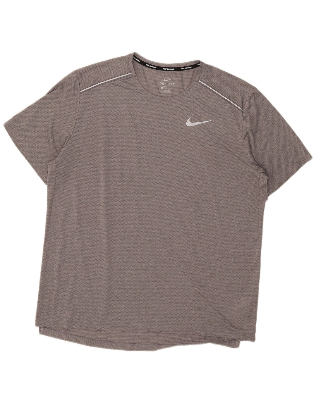 Ανδρικό T-Shirt Nike Dri Fit Top XL Grey Polyester