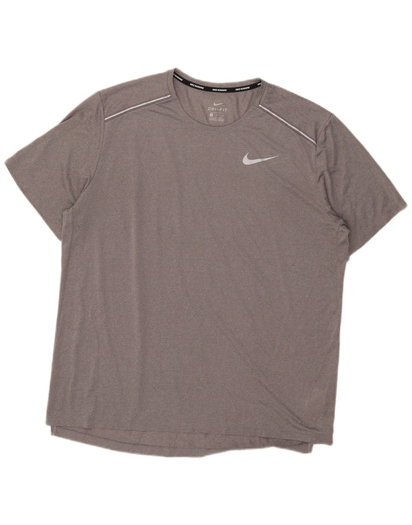 Ανδρικό T-Shirt Nike Dri Fit Top XL Grey Polyester