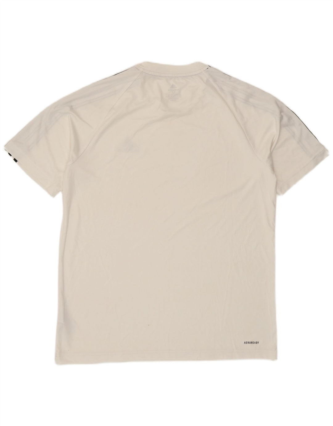 Adidas Ανδρικό T-Shirt Aeroready Top Medium White Polyester