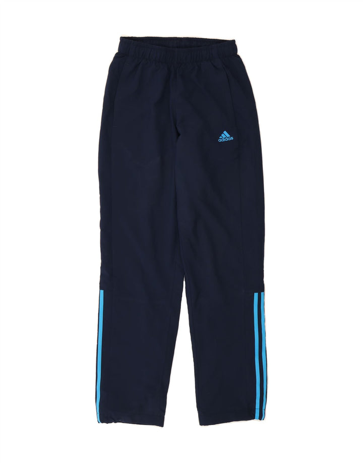 ADIDAS Mens Climalite Tracksuit Trousers Small  Navy Blue Polyester Vintage Adidas and Second-Hand Adidas from Messina Hembry 