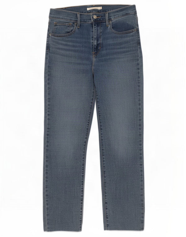 Γυναικείο τζιν Levi's 724 Ψηλό ίσιο W29 L28 Μπλε βαμβακερό