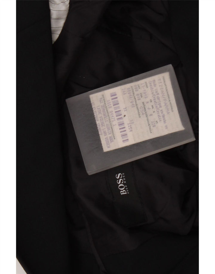 Hugo Boss Ανδρικό σακάκι μπλέιζερ με 2 κουμπιά EU 54 2XL Navy Blue Virgin Wool
