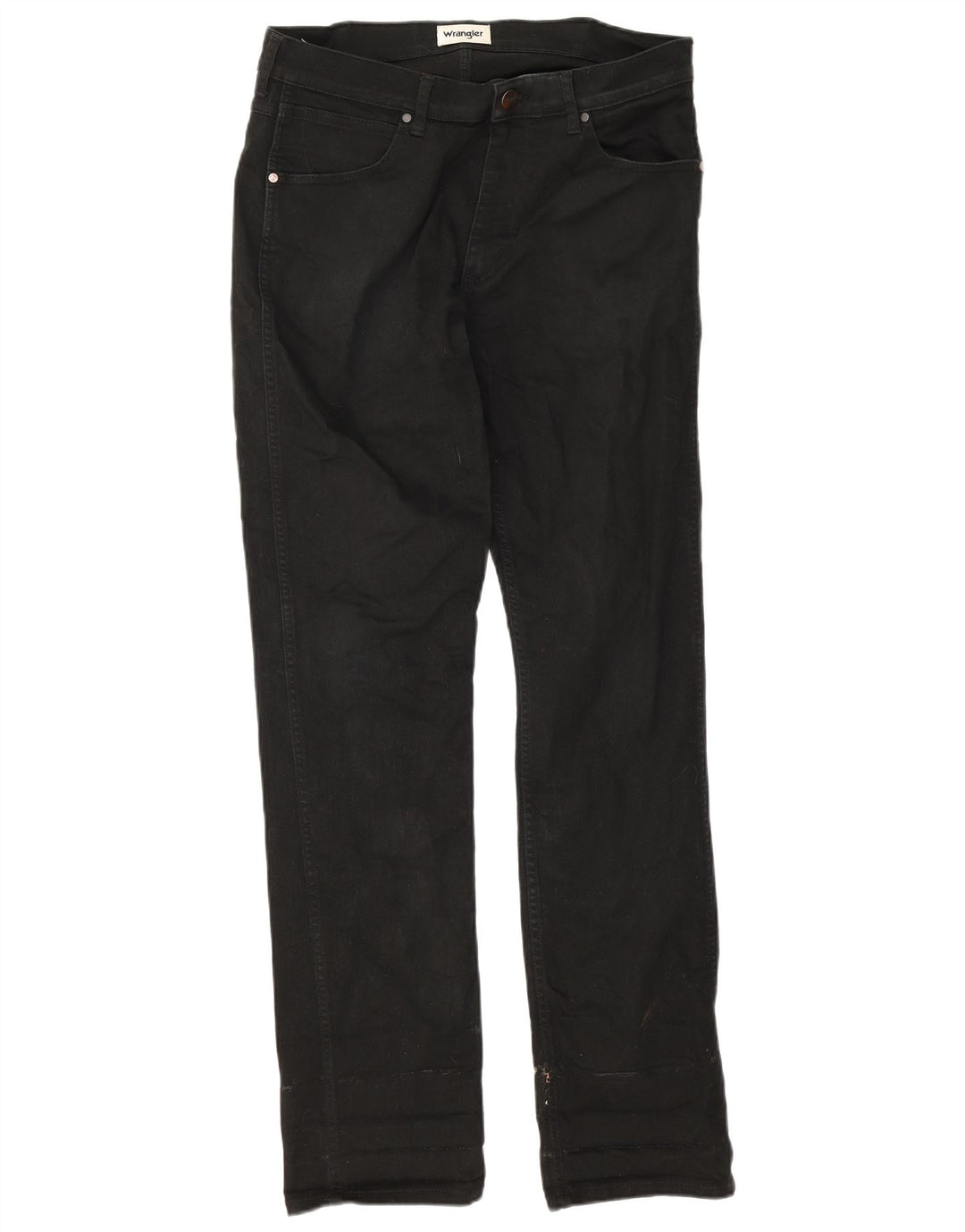 Ανδρικό Slim Jeans Wrangler W32 L34 Μαύρο βαμβακερό