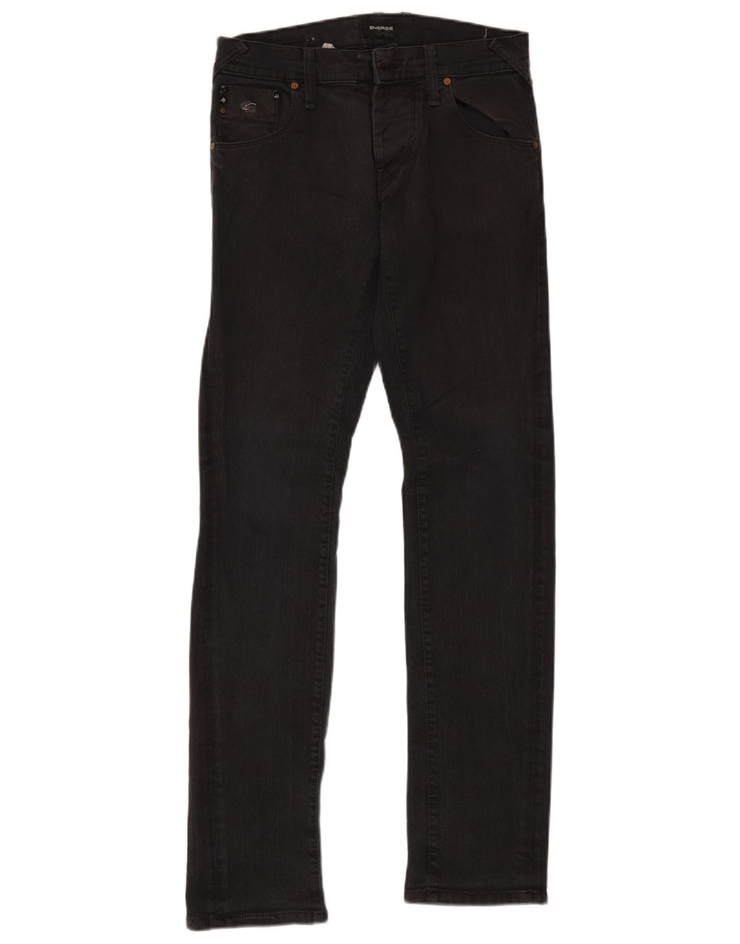 Energie Γυναικείο Slim Jeans W32 L36 Μαύρο βαμβακερό