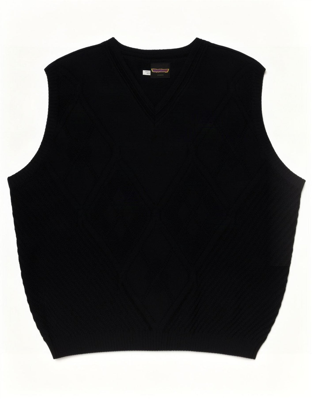 WESTBURY Ανδρικό γιλέκο Tank Top EU 48/50 Medium Navy Blue Argyle/Diamond