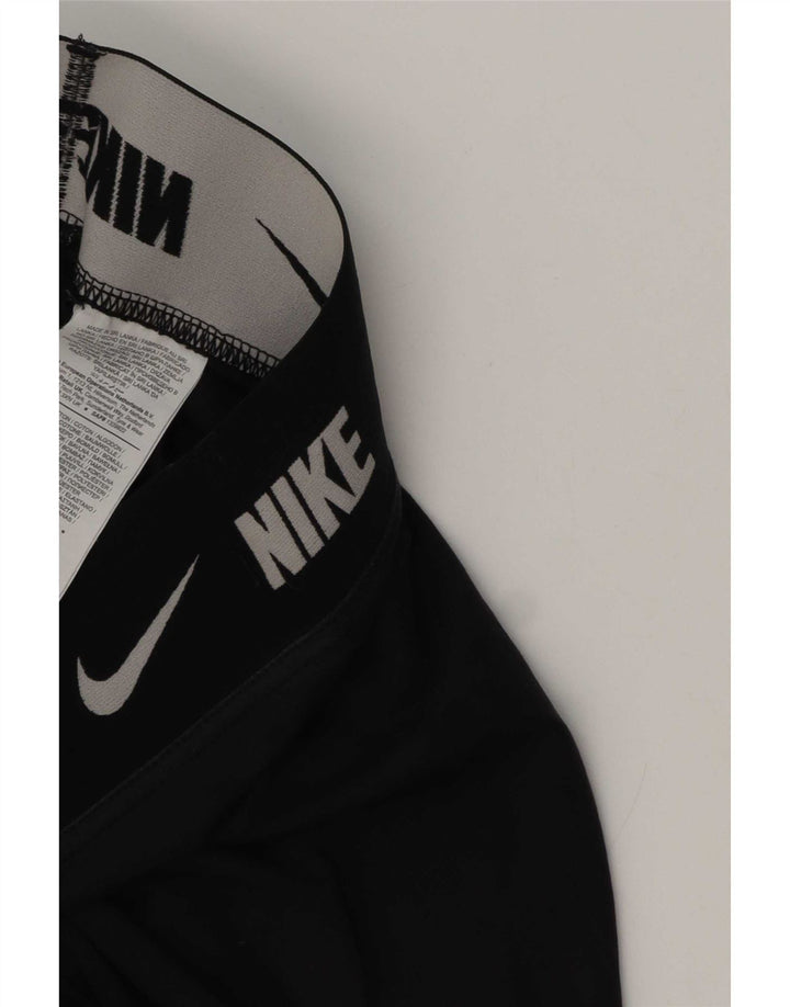Nike γυναικείο κολάν UK 6 XS μαύρο βαμβακερό