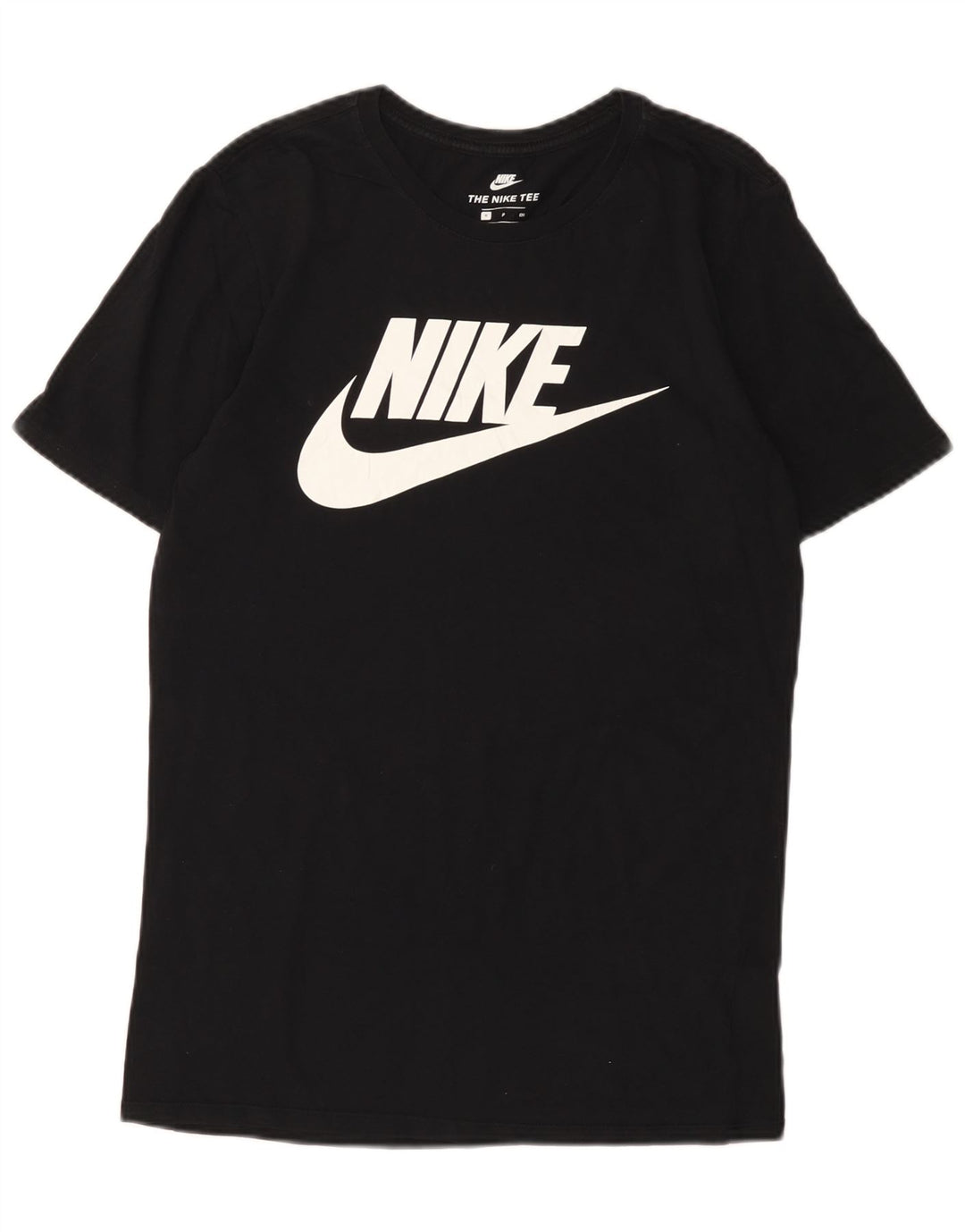 Ανδρικό γραφικό μπλουζάκι Nike, μικρό μαύρο βαμβακερό