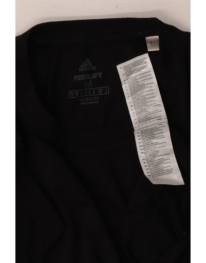 Ανδρικό T-Shirt Climalite ADIDAS Top Medium Black Polyester
