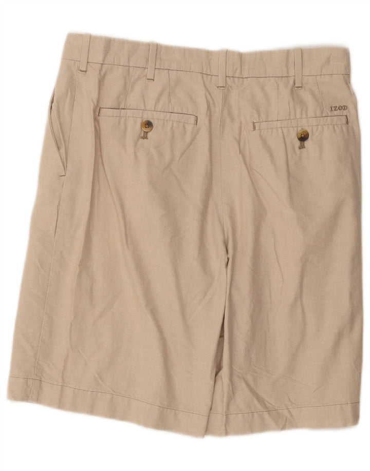 Ανδρικό σορτς Chino IZOD W30 Medium Beige