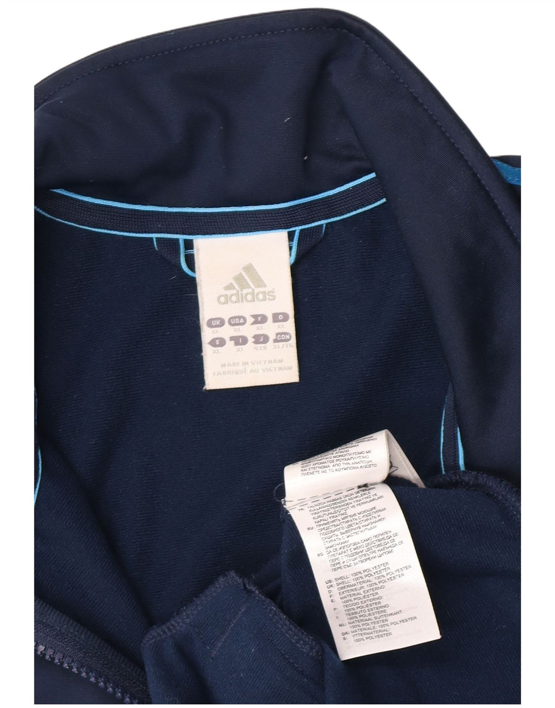 Ανδρική φόρμα Adidas Top Jacket XL Navy Blue Polyester