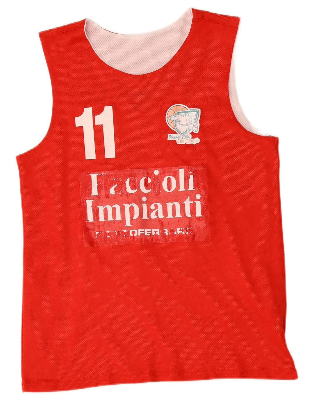 Ανδρικό γραφικό γιλέκο Errea Top Medium Red