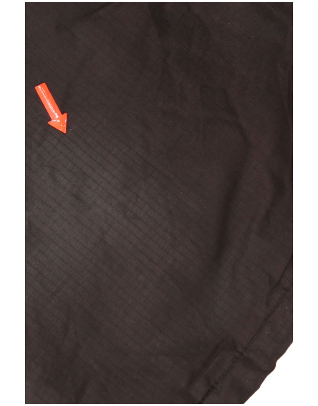 Superdry γυναικείο μπουφάν με κουκούλα αντιανεμικό UK 14 μεγάλο μαύρο πολυεστέρα