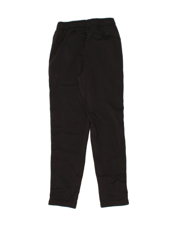 PUMA Girls Tracksuit Trousers 11-12 Years Black Polyester Vintage Puma and Second-Hand Puma from Messina Hembry 