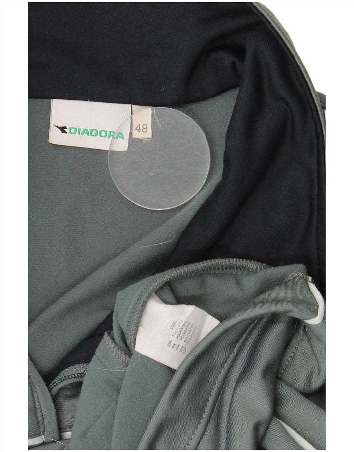 Ανδρική φόρμα Diadora Top Jacket IT 48 Medium Green Polyester