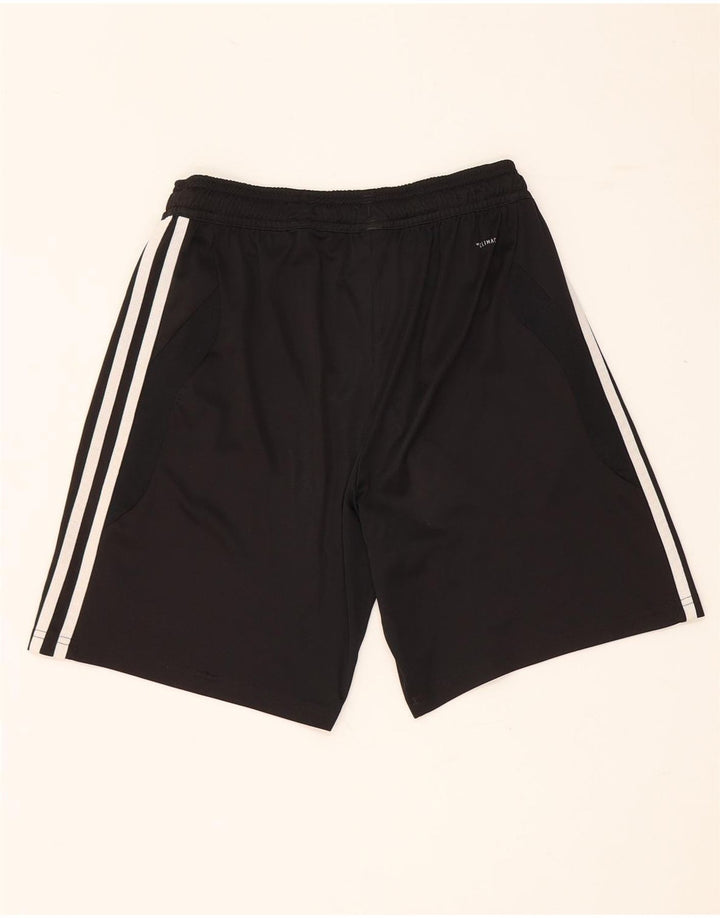 Adidas Boys Climalite σορτς 13-14 ετών μαύρο πολυεστέρα