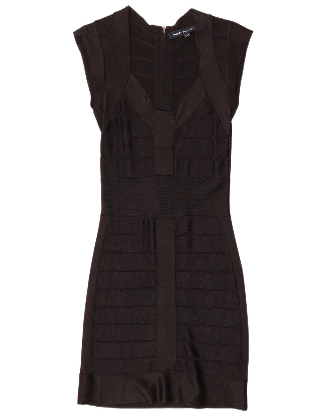 Γυναικείο φόρεμα με θήκη French Connection UK 10 Small Black Viscose