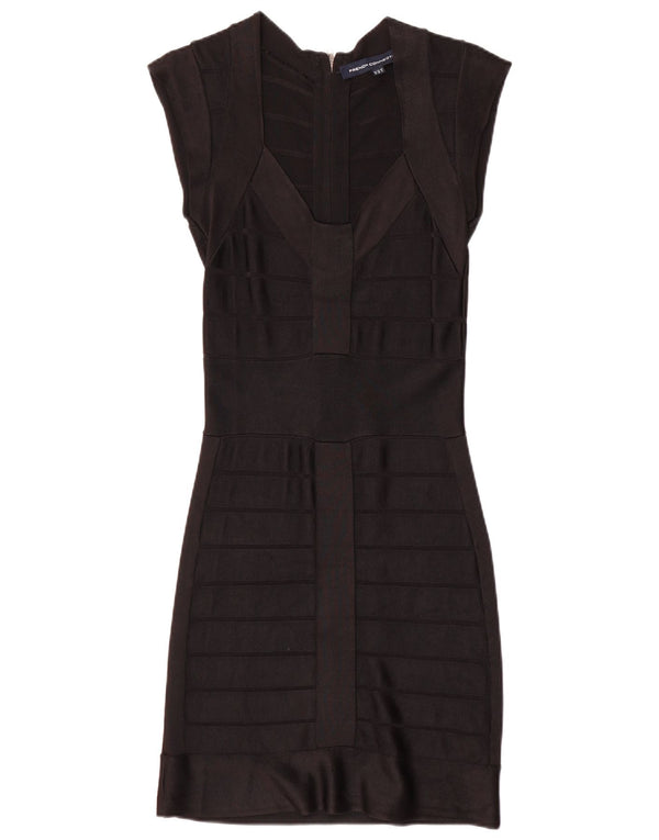 Γυναικείο φόρεμα με θήκη French Connection UK 10 Small Black Viscose