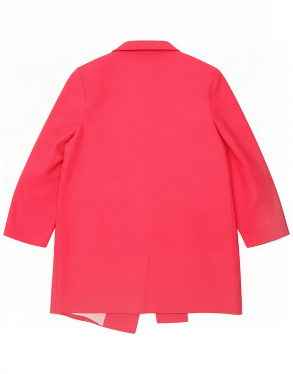 Zara γυναικείο πανωφόρι 3/4 με μανίκια UK 12 Medium Pink