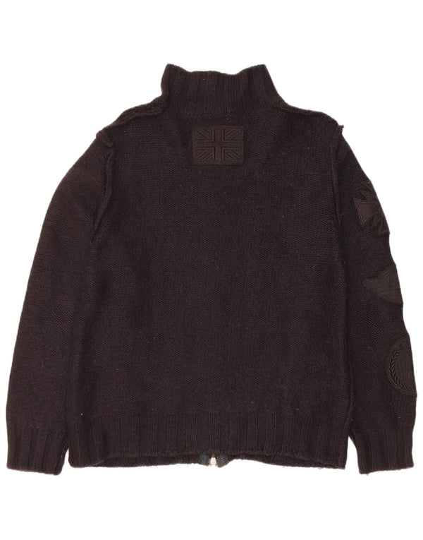Γυναικεία ζακέτα Richmond UK 20 2XL Μαύρο Μάλλινο