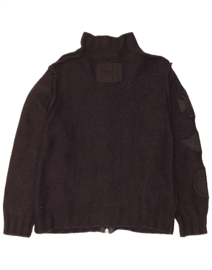 Γυναικεία ζακέτα Richmond UK 20 2XL Μαύρο Μάλλινο