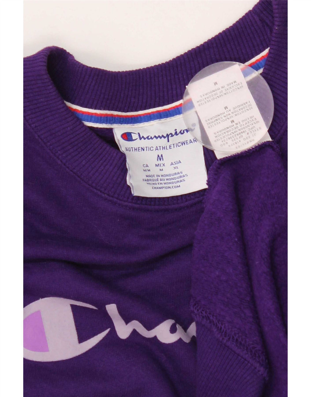Champion Γυναικεία Φούτερ Jumper UK 14 Medium Purple Cotton
