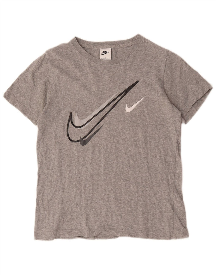 Μπλουζάκι Nike Boys Graphic Top 12-13 Years Large Grey Flecked