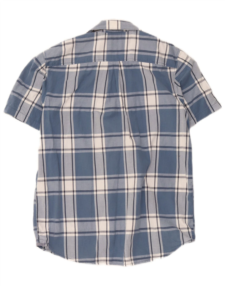 Vans Ανδρικό κοντομάνικο πουκάμισο Classic Fit XS Blue Check