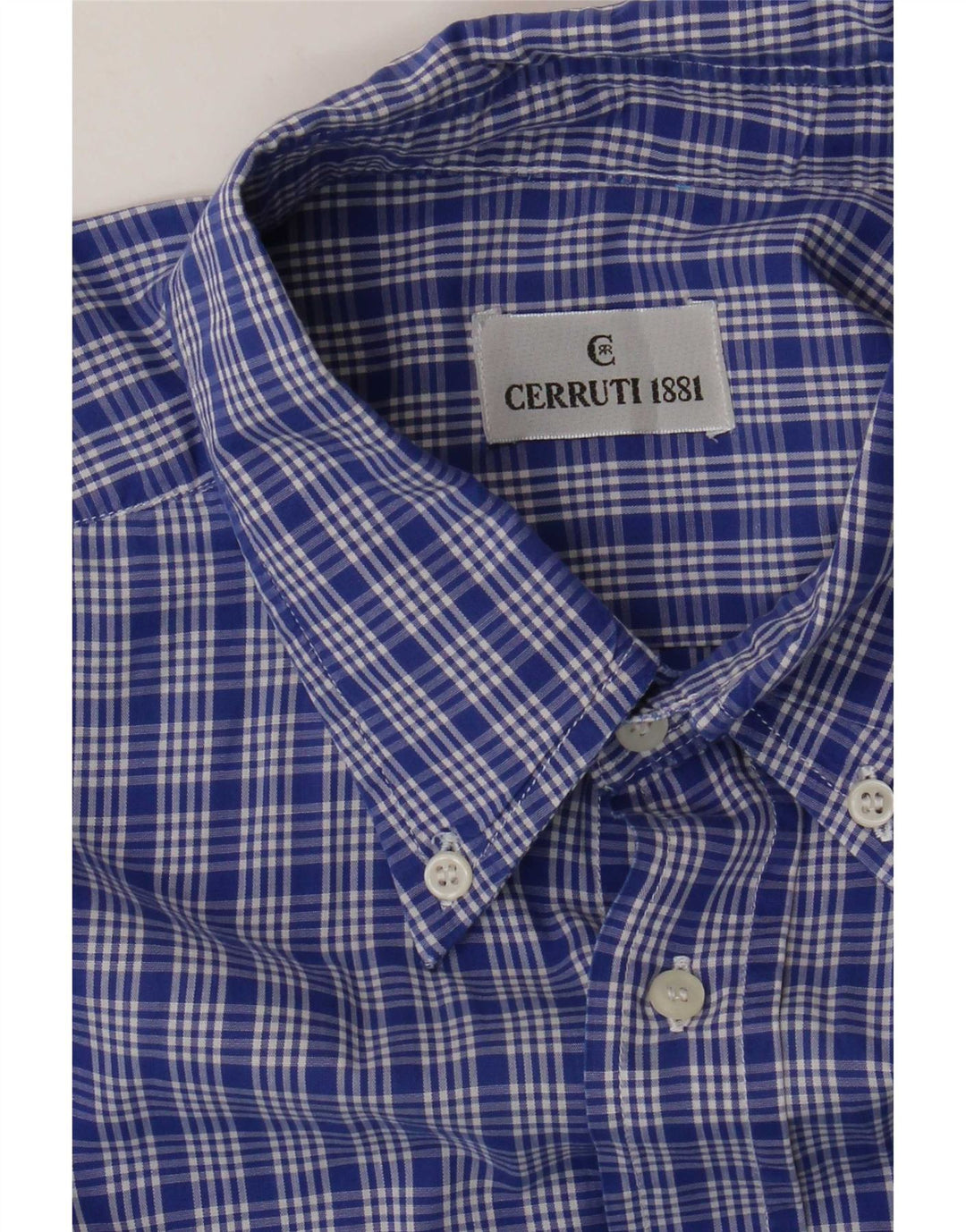 Ανδρικό πουκάμισο Cerruti 1881 XL Blue Check