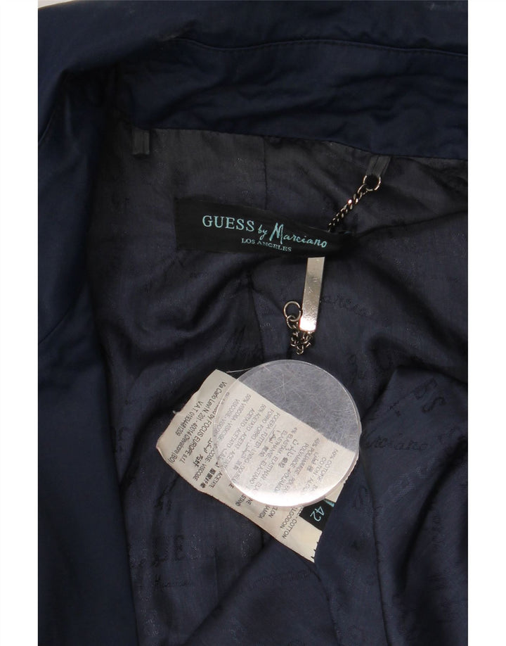 Guess By Marciano Γυναικεία καμπαρντίνα IT 42 Medium Navy Blue Cotton