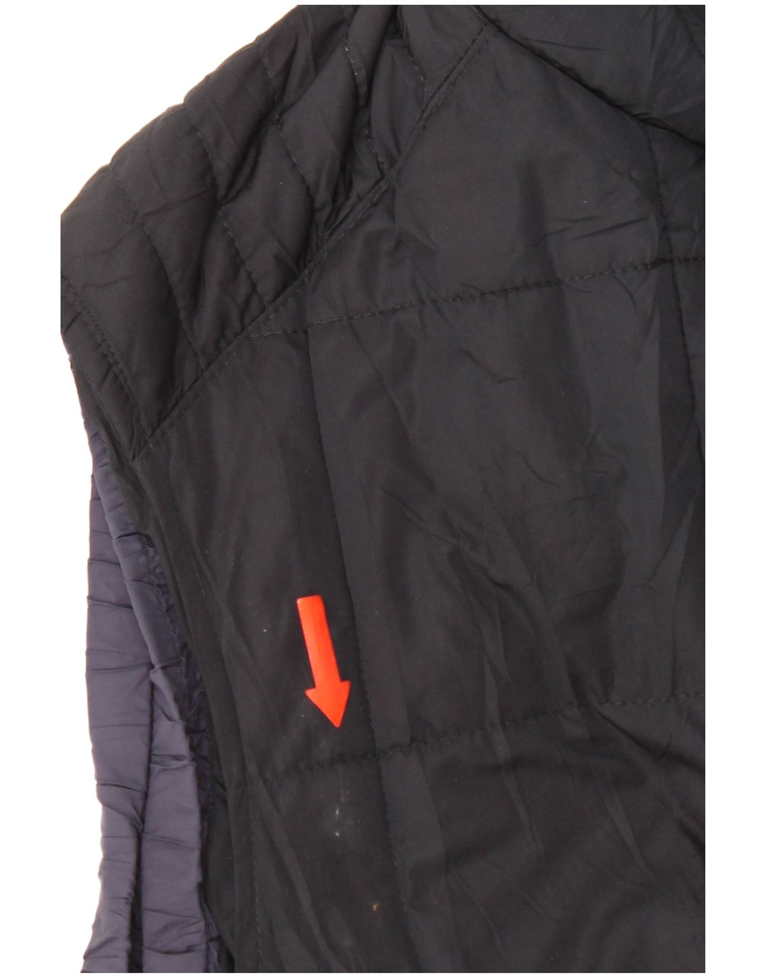 Massimo Dutti ανδρική επένδυση Gilet UK 44 2XL Navy Blue Polyester