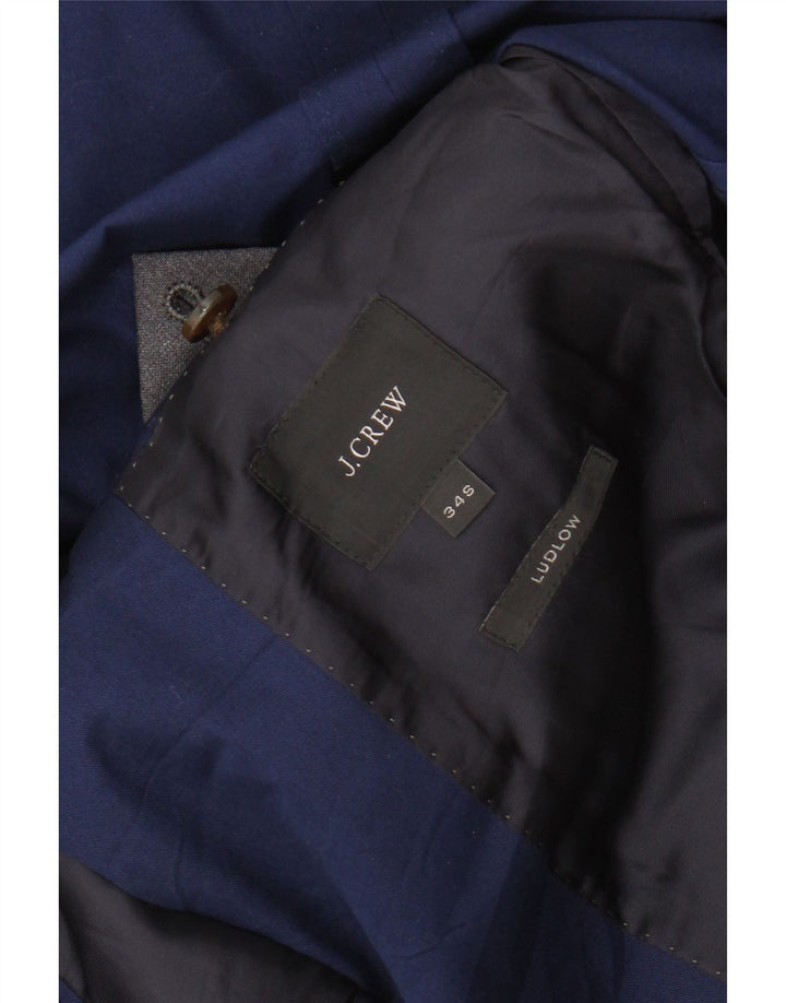 J. Crew Ανδρικό τζάκετ Ludlow με 2 κουμπιά Slim Fit Blazer UK 34 XS Blue