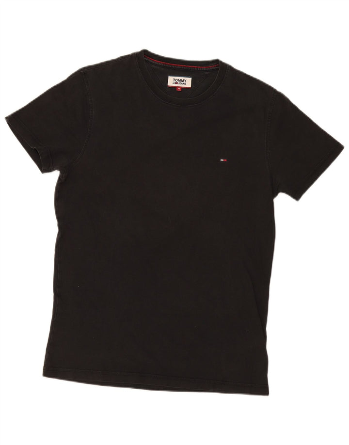 Ανδρικό T-Shirt Tommy Hilfiger Top Μεσαίο μαύρο βαμβακερό