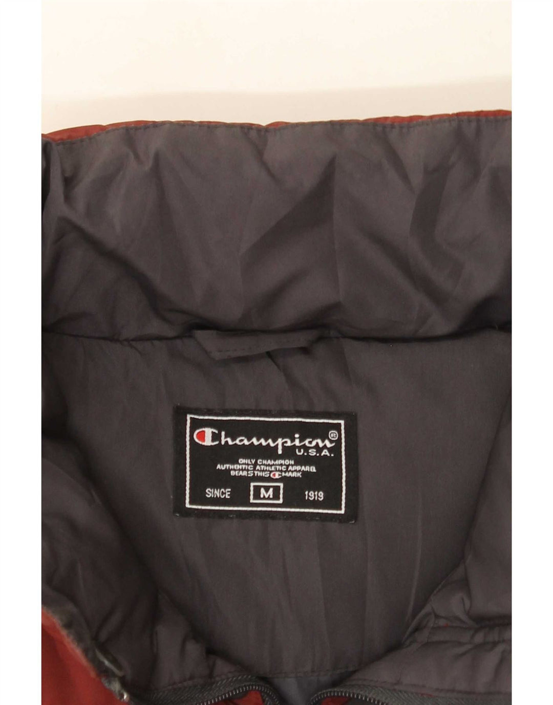 Champion Mens Padded Gilet UK 38 Medium Burgundy