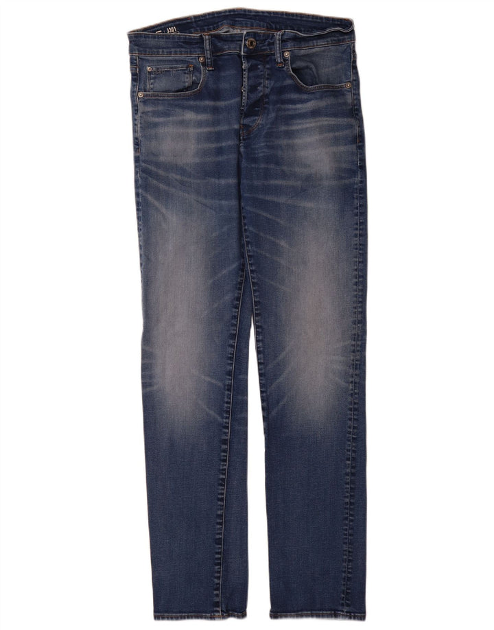 G-Star Ανδρικό 3301 Slim Jeans W33 L34 Μπλε