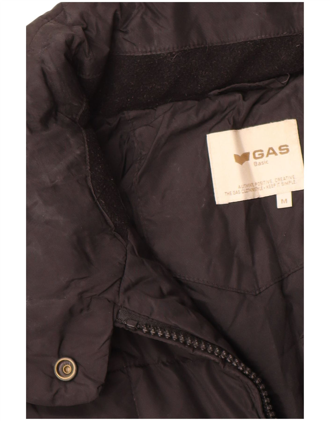 Γυναικείο μπουφάν Gas με επένδυση UK 14 Medium Black Polyamide