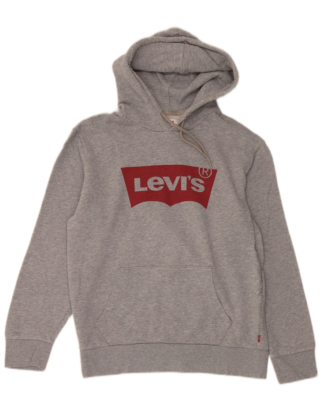 Ανδρικό γραφικό κουκούλα LEVI'S Μεσαίο γκρι βαμβακερό