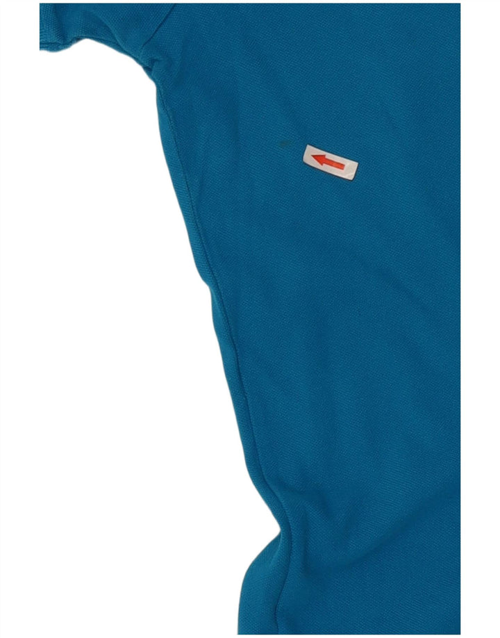 Ανδρικό πουκάμισο πόλο Superdry, μεσαίο μπλε βαμβακερό