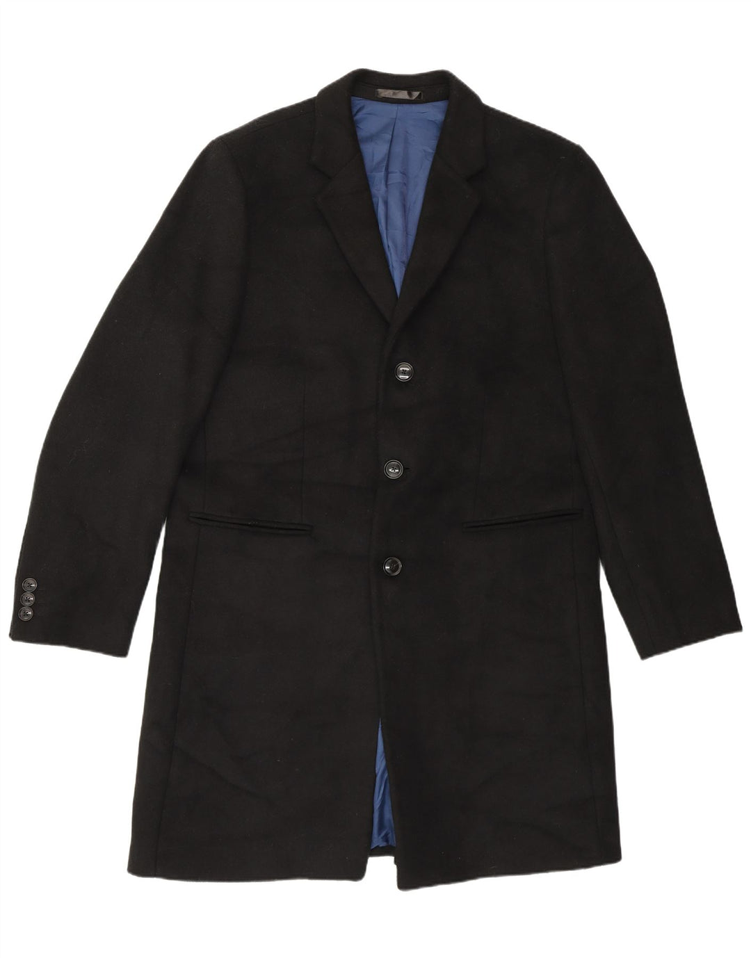 Ανδρικό πανωφόρι Marks & Spencer UK 40 Large Black Classic