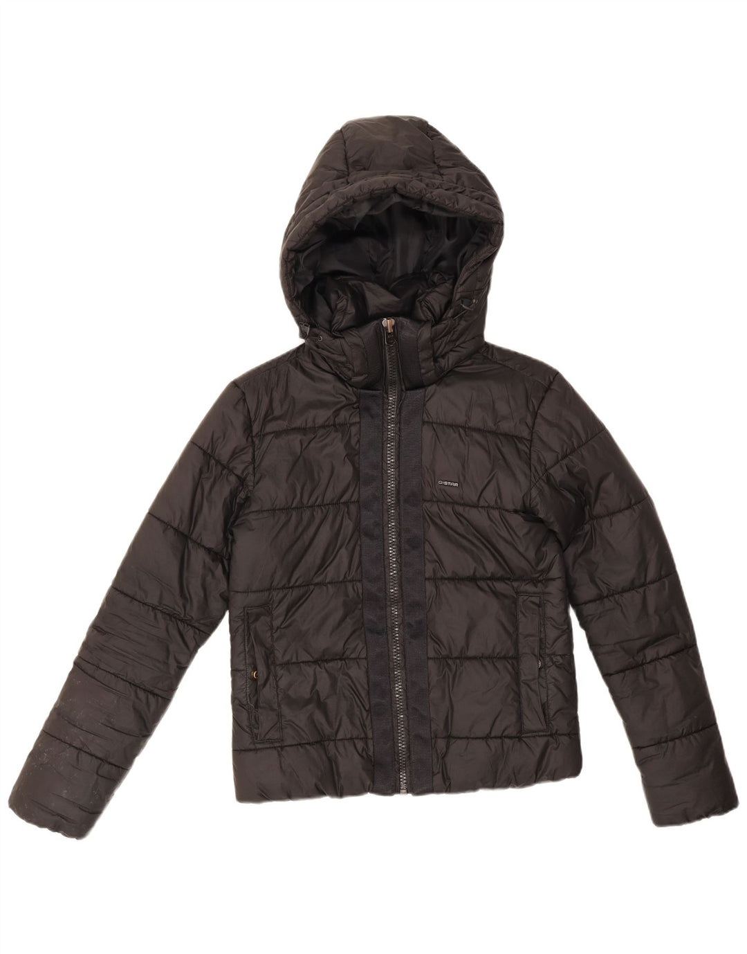 G-Star Γυναικείο Crop Oversized Jacket UK 6 XS Μαύρο Πολυεστέρας