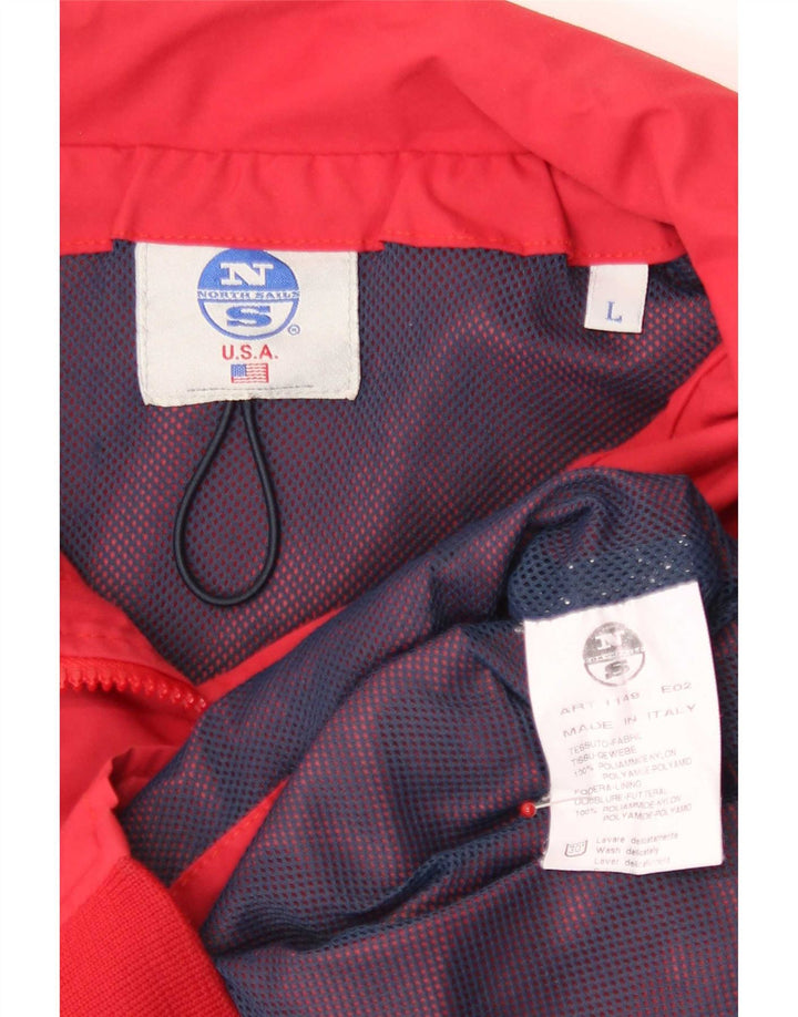 Ανδρικό μπουφάν North Sails Bomber UK 40 Large Red Polyamide