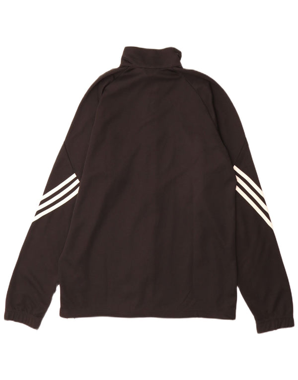 Ανδρική φόρμα Adidas Climalite Top Jacket Μεσαίο Μαύρο Πολυεστέρα