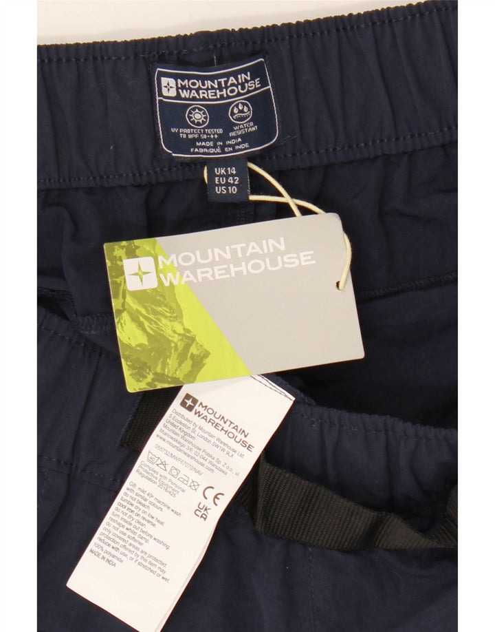 Γυναικείο αθλητικό σορτς Mountain Warehouse UK 14 Large Navy Blue Polyamide
